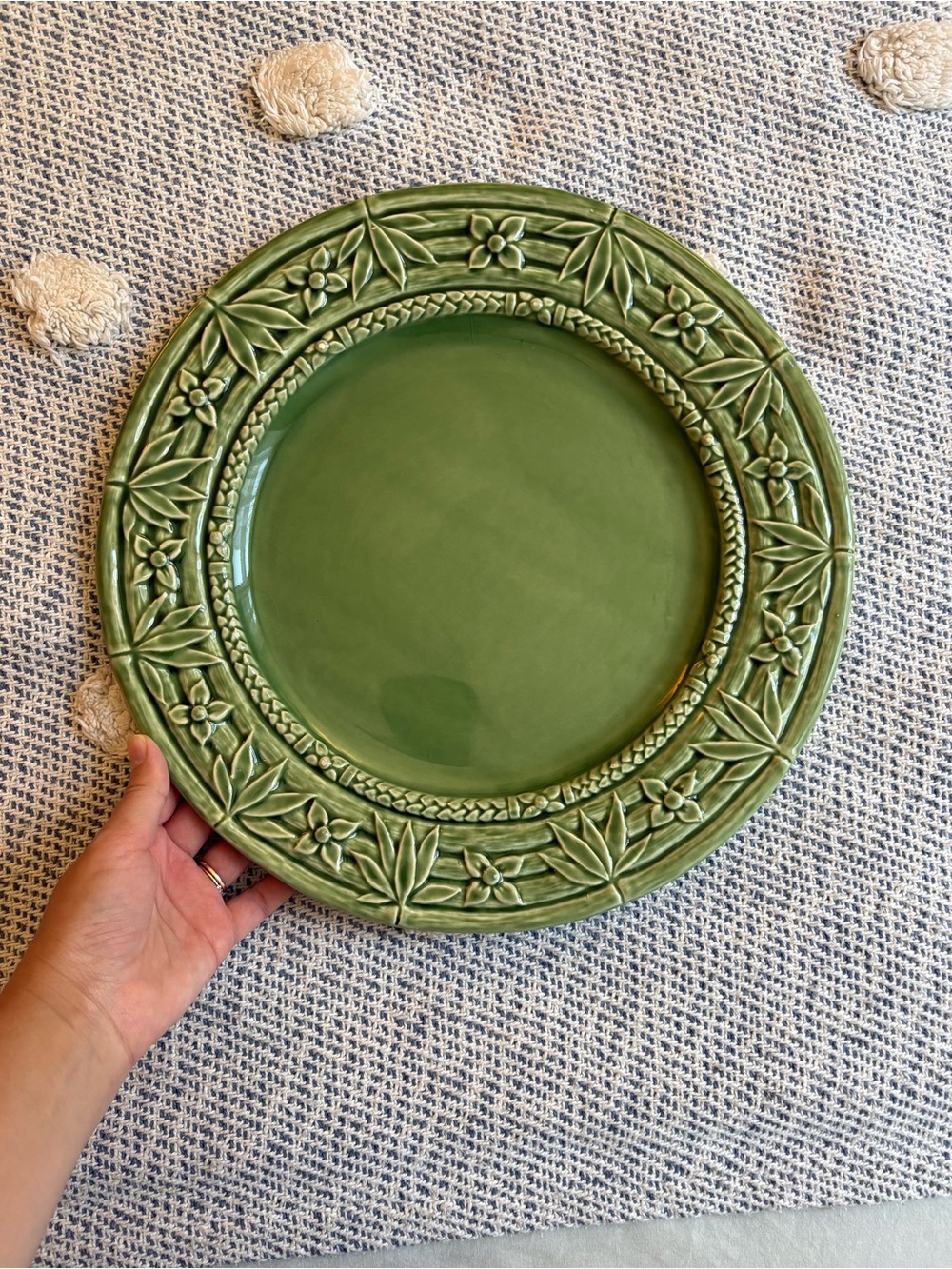 Bordallo Pinheiro large serving plate